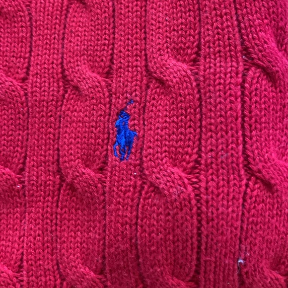 Boys Polo cable Sweater - Picture 3 of 4